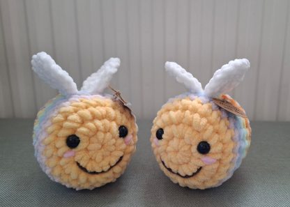 Crochet Bumble Bee (Rainbow colour)